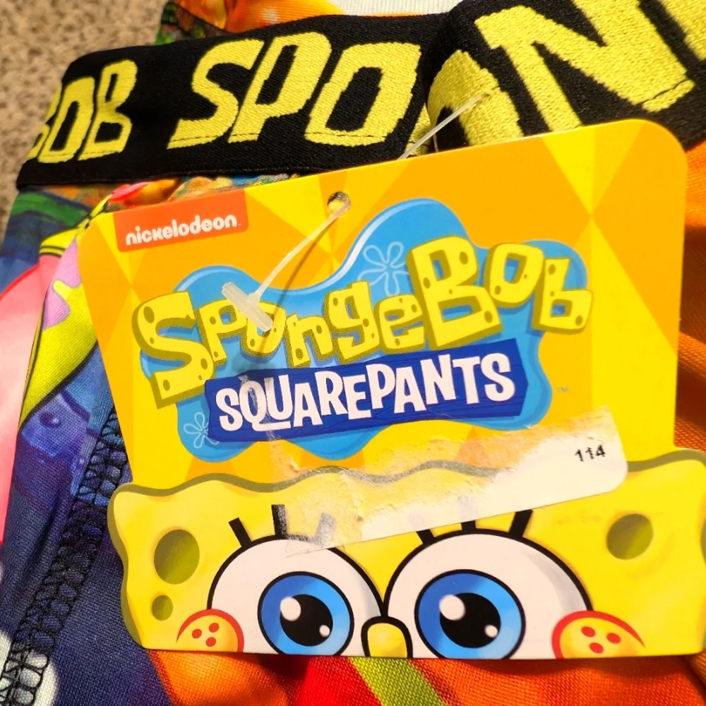 Nickelodeon SpongeBob SquarePants Graphic Boxer‎ Brief Size XLarge NWT